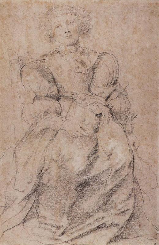 Peter Paul Rubens Portrait of Heleini oil painting image